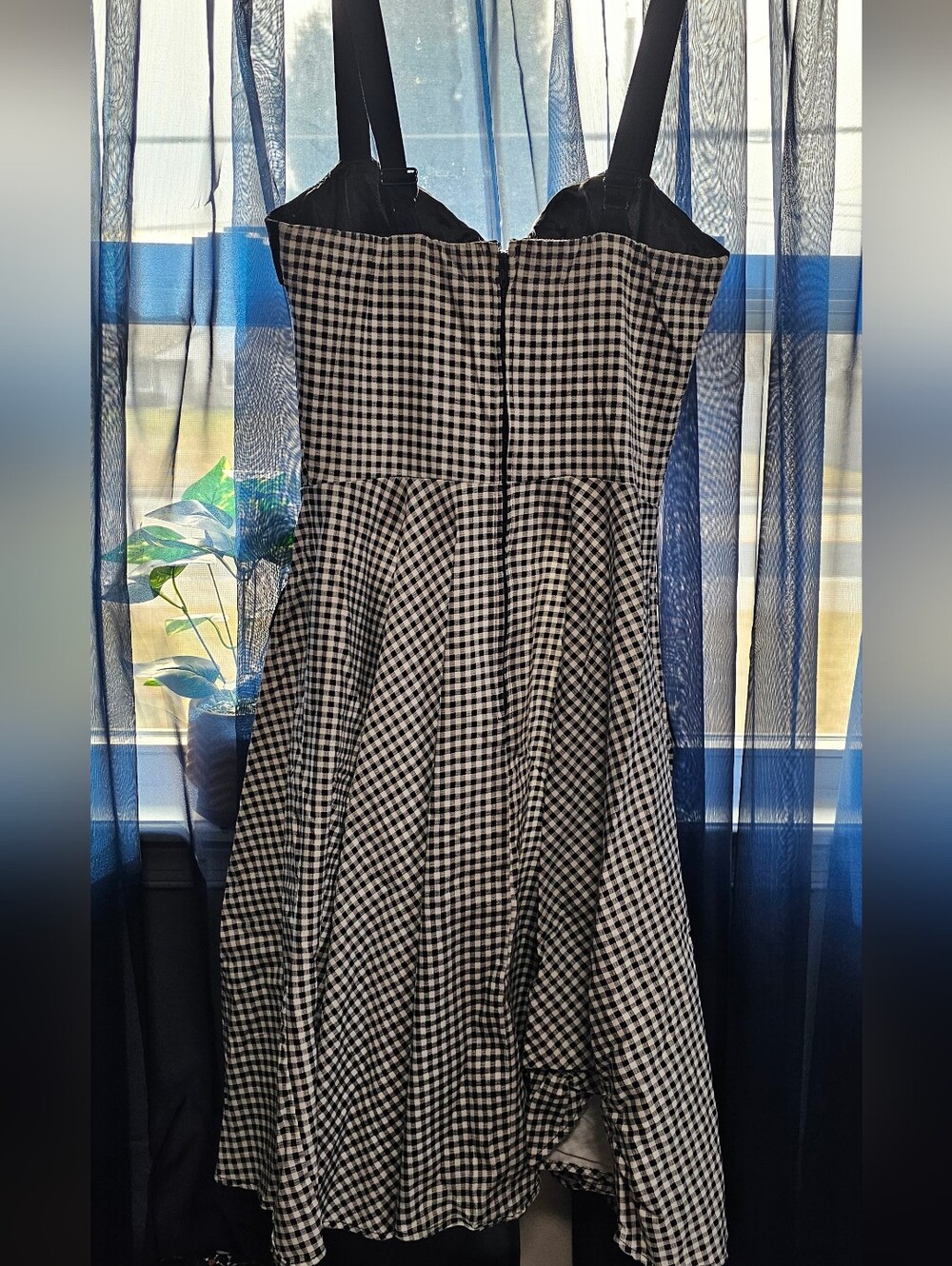 PUG Betsey Dress In Gingham - Picture 4 of 5